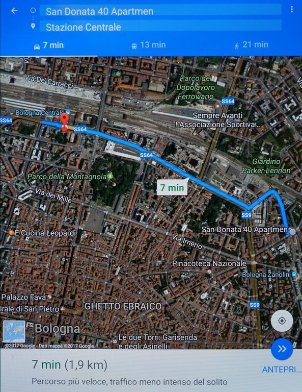 San Donato 40 Apartment Bologna Bagian luar foto